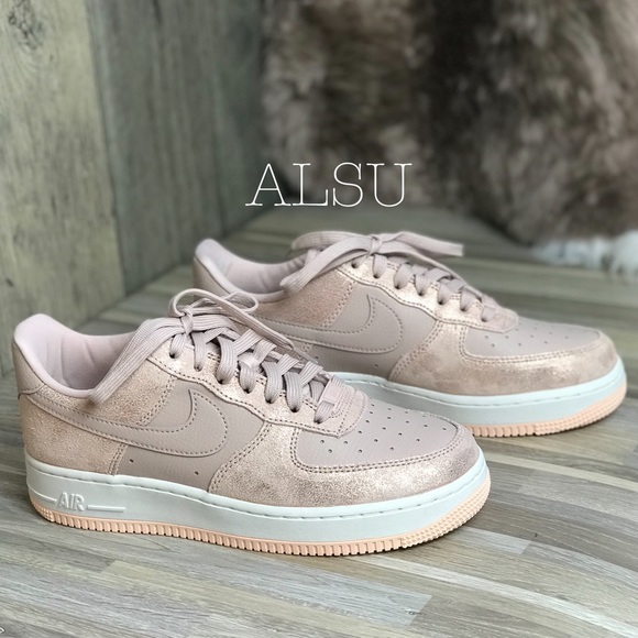 NWT Nike Air Force 1’07 MTLC Red Bronze W AUTHENT - Picture 6 of 8